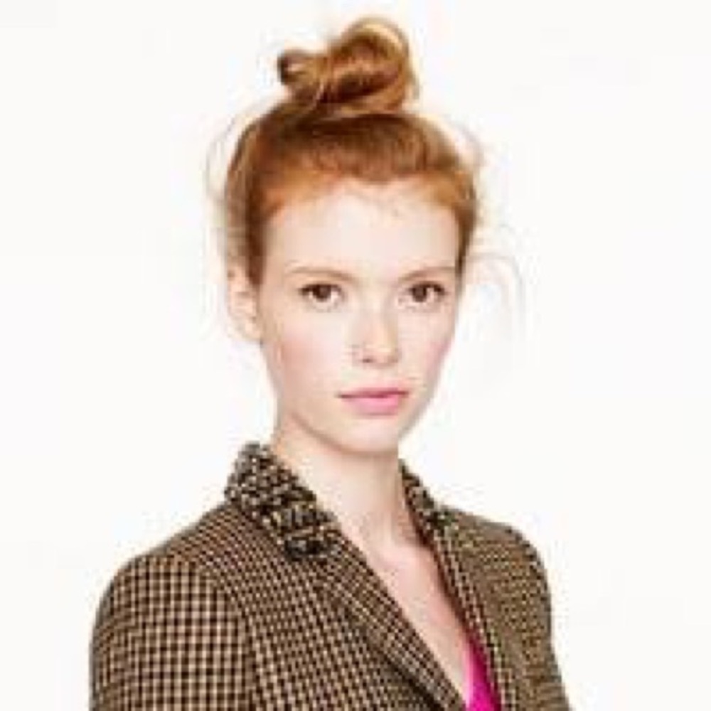 J. Crew Collection jeweled-collar schoolboy blazer